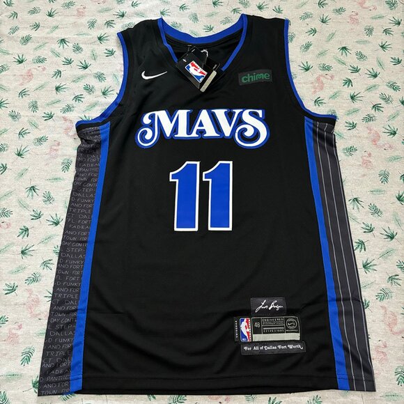NBA Kyrie Irving Dallas Mavericks Black City Edition Nike Swingman 11# Jersey - Picture 1 of 5